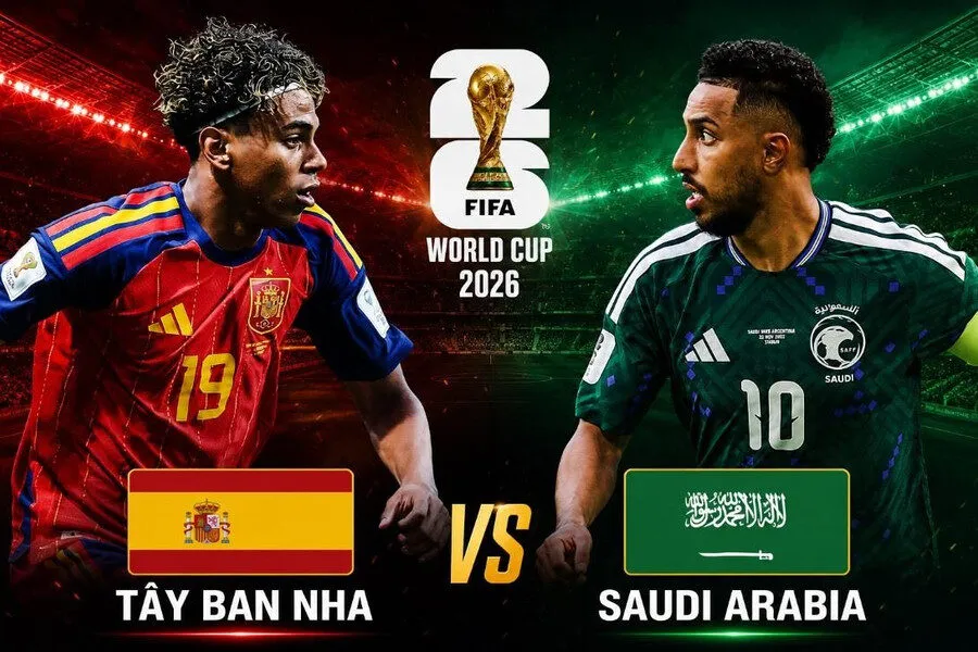 Tây Ban Nha vs Saudi Arabia